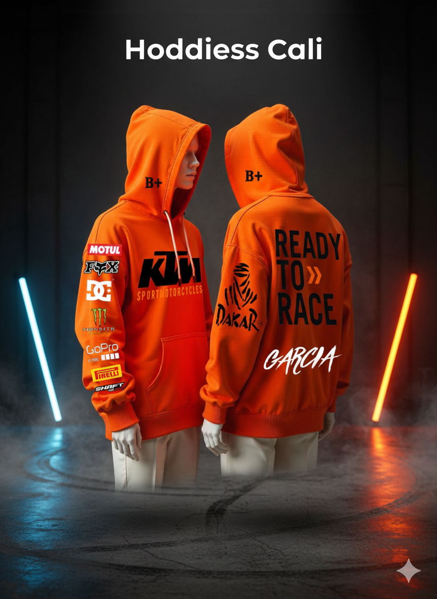 HODDIE NARANJA KTM